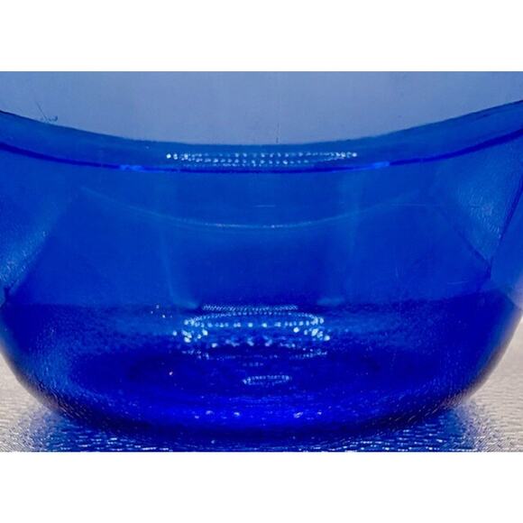 Cobalt Blue Mixing Bowls Anchor Hocking Vintage Set of 2 - 2.5 Qt & 1 Qt - Picture 11 of 11
